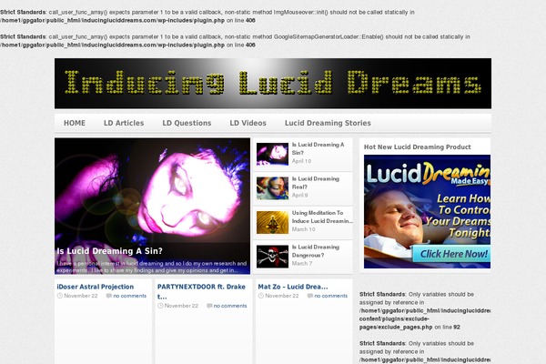 Site using Banner Garden Plugin for WordPress plugin