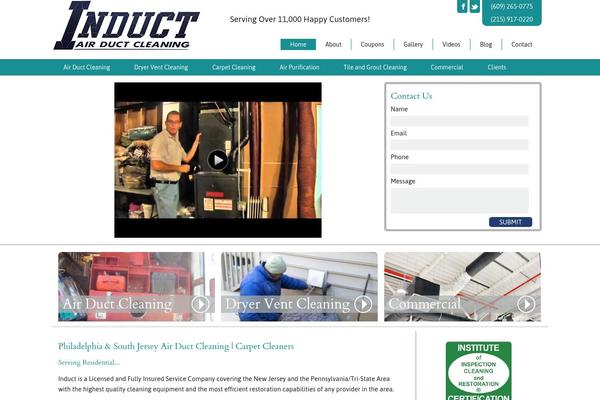 inductclean.com site used Bradley
