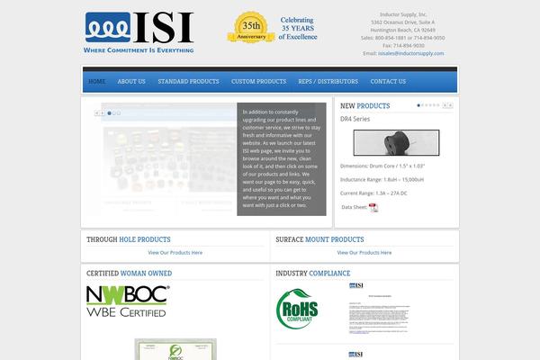 Revista theme site design template sample
