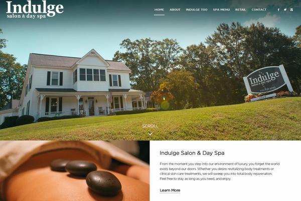 Enfold theme site design template sample