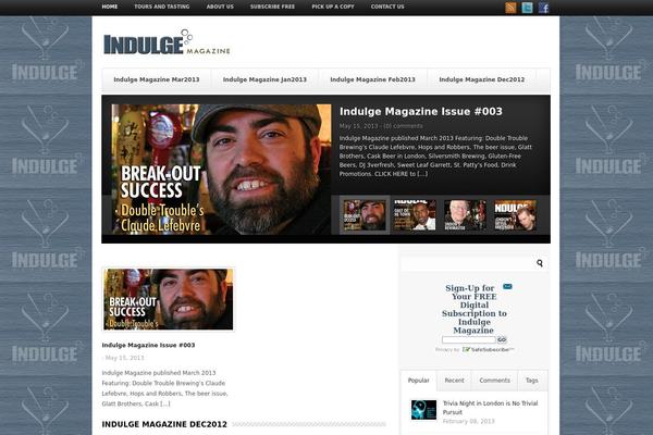 indulgemag.com site used Londonlive2