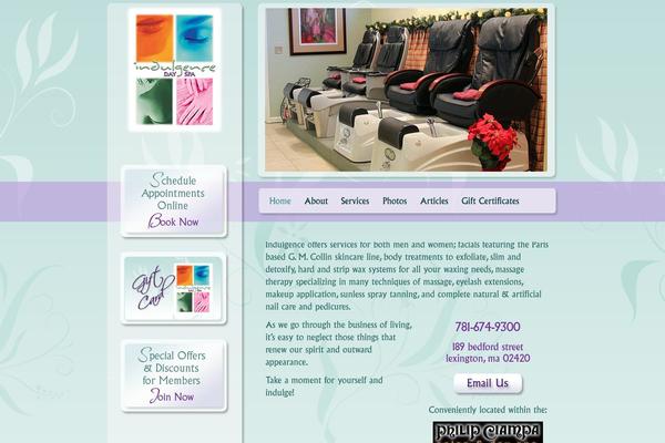 Site using jQuery Colorbox plugin