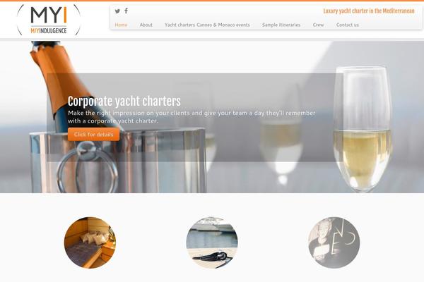 Customizr theme site design template sample