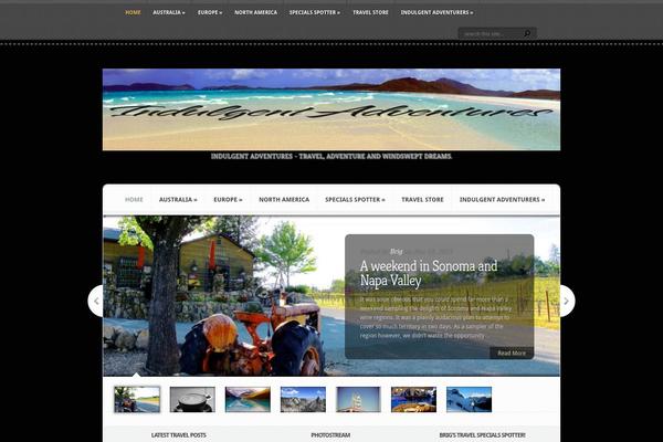 Aggregate theme site design template sample