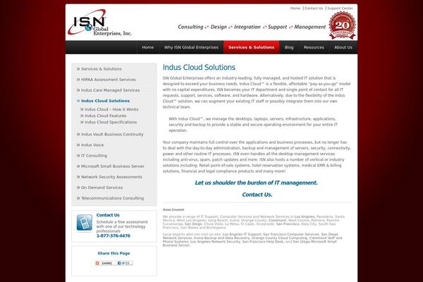 Core theme site design template sample