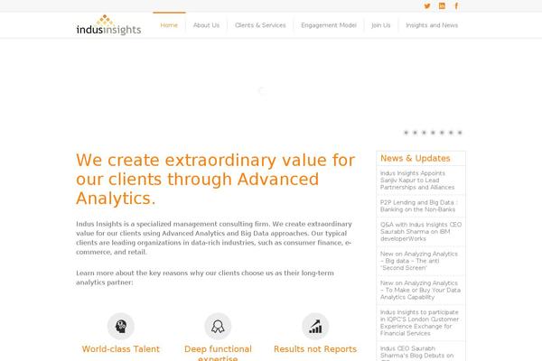 Lounge theme site design template sample