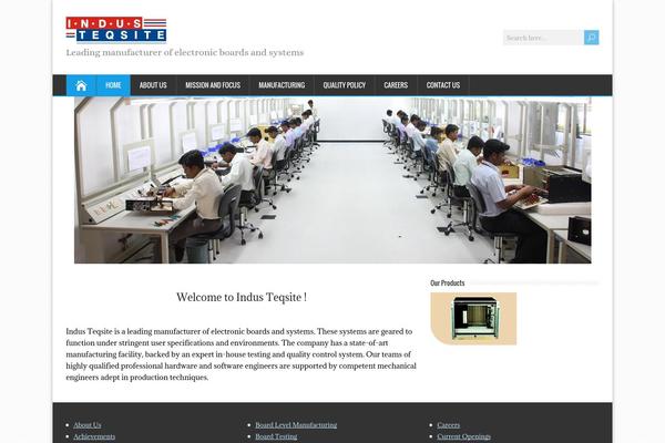 HappenStance theme site design template sample