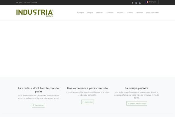 Salbii theme site design template sample