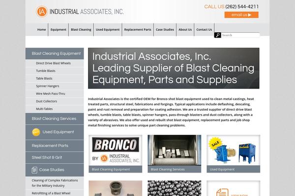 Ia theme site design template sample