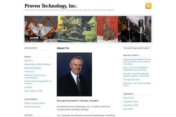 industrialblowmolding.com site used Neoclassical