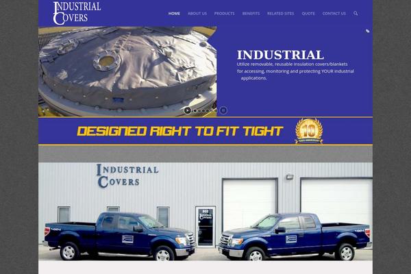 Enfold theme site design template sample