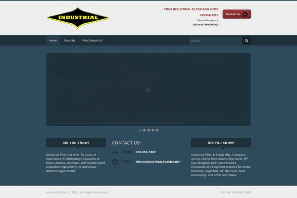 Empire theme site design template sample