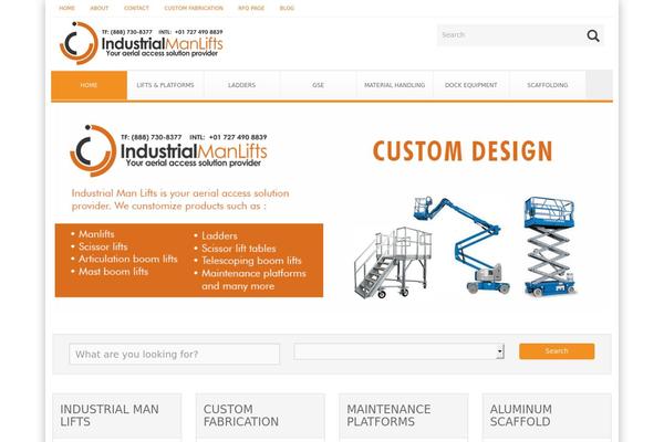 St theme site design template sample