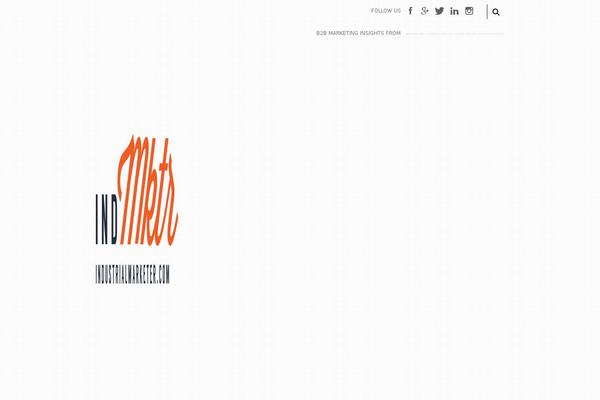 Ism theme site design template sample