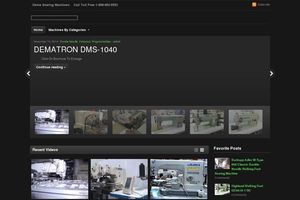 Videozoom theme site design template sample