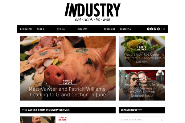 Hickory theme site design template sample
