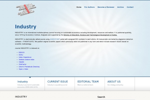 Biznizz theme site design template sample