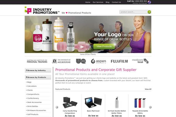 Wp Store theme site design template sample