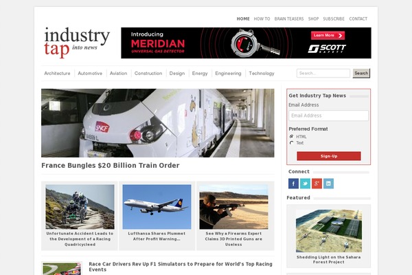 Leaf theme site design template sample