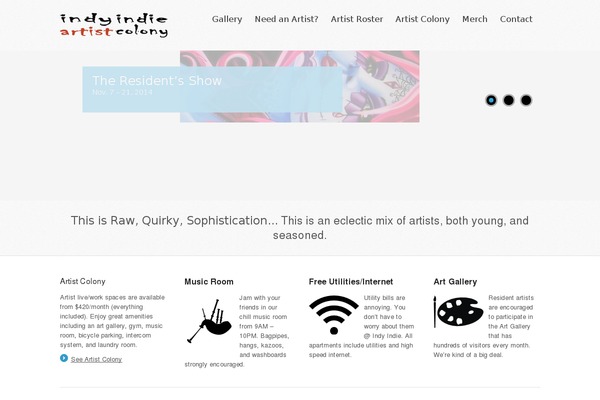 Whitelight theme site design template sample