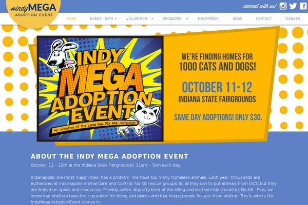 indymegaadoptionevent.org site used Adoption