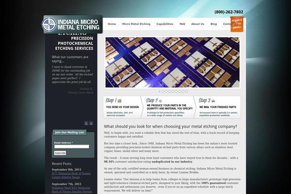 Shine theme site design template sample