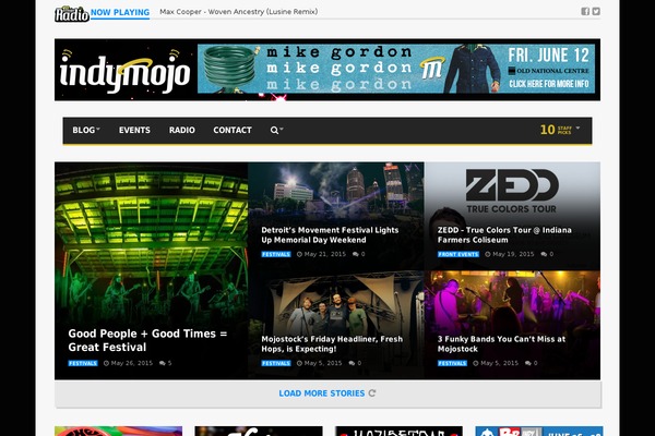 Site using Wp-event-aggregator plugin
