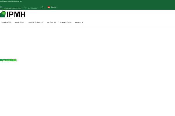 Typo theme site design template sample