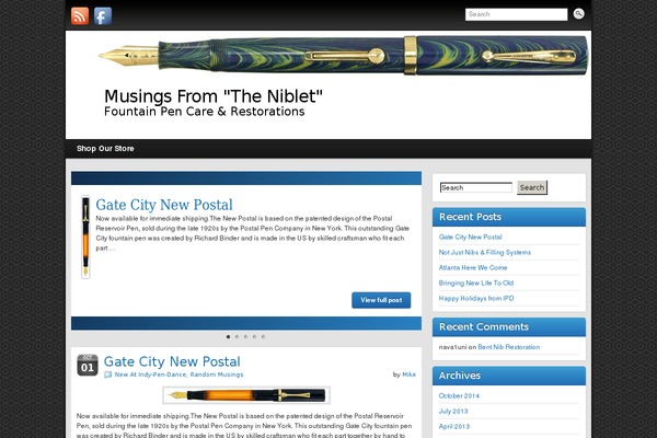 Graphene theme site design template sample