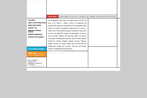 Library theme site design template sample