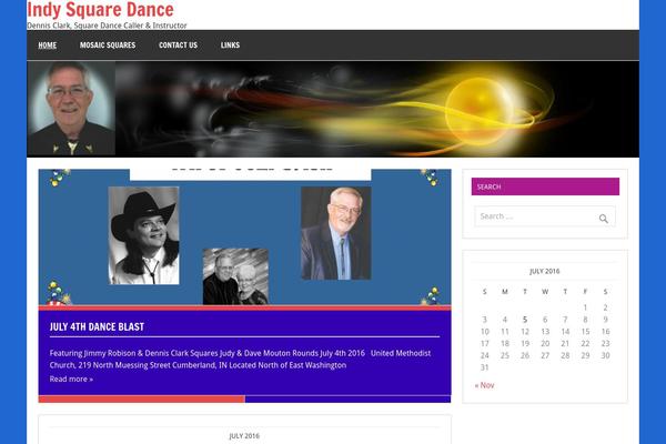Dynamic News theme site design template sample