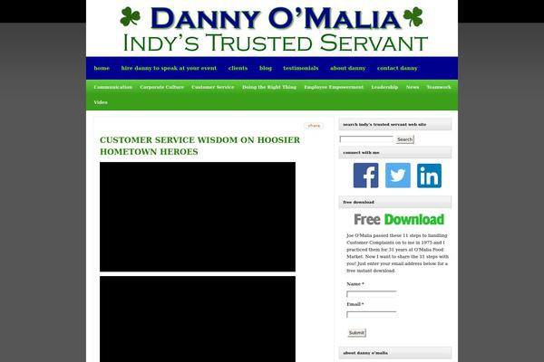 WhosWho theme site design template sample