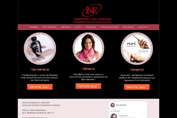 Sunrise theme site design template sample