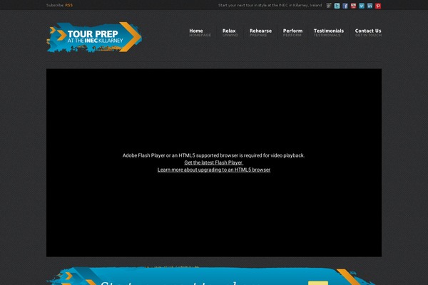 Reaction theme site design template sample