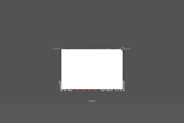 Jarvis theme site design template sample