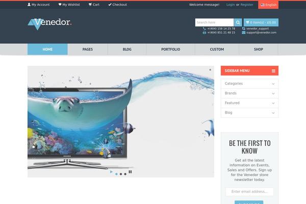 ineedshopping.com site used Venedor