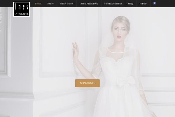 Opus theme site design template sample