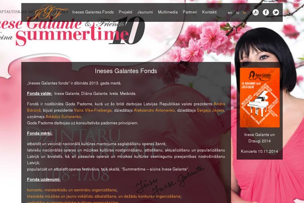 inesegalante.com site used Ig