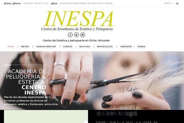 Evolution theme site design template sample