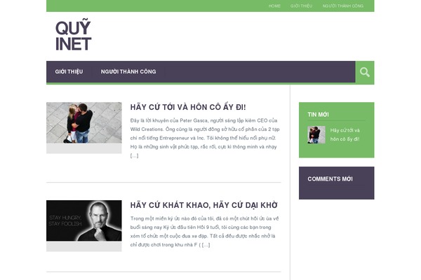 Grimag theme site design template sample