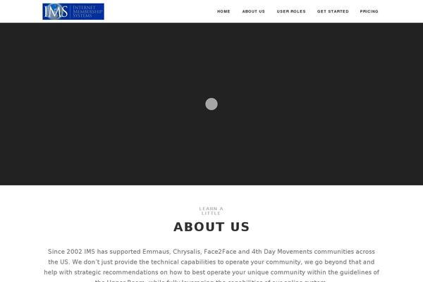 OnePress theme site design template sample