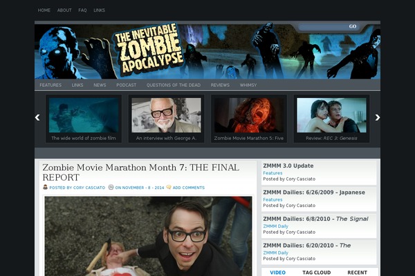 Scarlett theme site design template sample