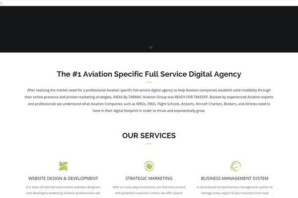 Brooklyn theme site design template sample