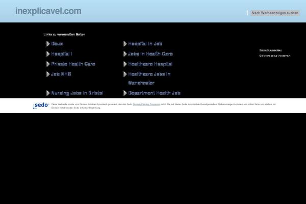 inexplicavel.com site used Radical Lite