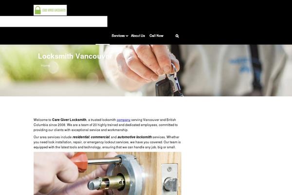 Gradiant theme site design template sample