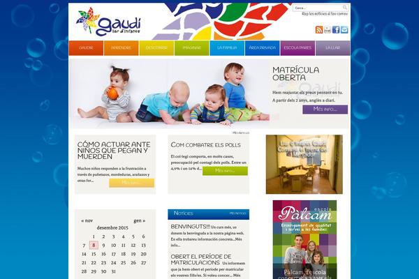 infantsgaudi.com site used Wpthemegen