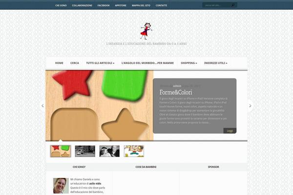 Aggregate theme site design template sample