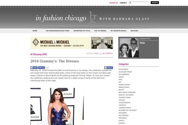 infashionchicago.com site used Infashion