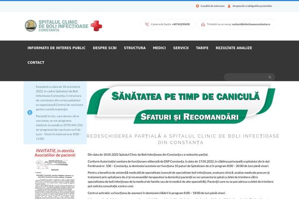 Health theme site design template sample