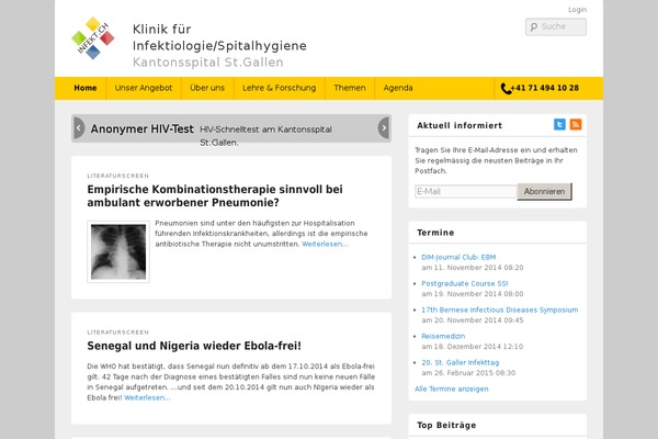 Site using Event Organiser plugin